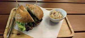 Bagel at Green Tiger House in Chiang Mai