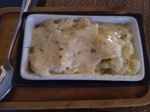 Baked potato at Green Tiger House in Chiang Mai