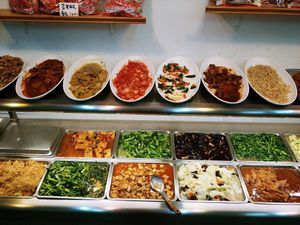 Buffet 2 at Zhong Xin Vegetarian in Taichung