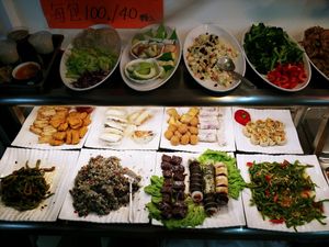 Buffet 3 at Zhong Xin Vegetarian in Taichung