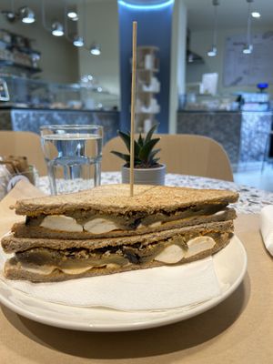 ‘Il Caruso’ sandwich  at KoRo Cafe in Milan