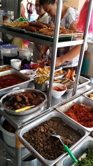 Food at Shan Lai Vegetarian Stall in Penang