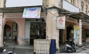 2014-09 Front at Shan Lai Vegetarian Stall in Penang
