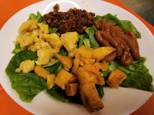 Chorizo salad at Planted Bodega in Metro Manila