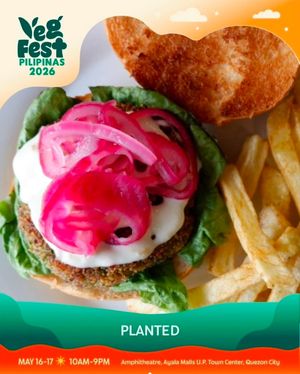 🌱 VegFest Pilipinas 2026 Official Merchant: PLANTED. Serving plant-based fast food since 2016!  at Planted Bodega in Metro Manila