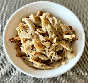Sautéed oyster mushrooms  at Olu in Kalutara