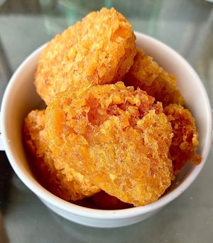 Hash browns  at Fusion  in Galle