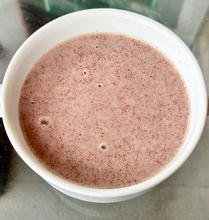 Kurakkan porridge  at Fusion  in Galle