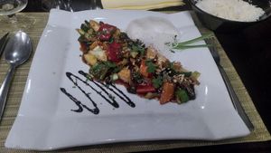 Stir frie at Fusion in Gran Canaria