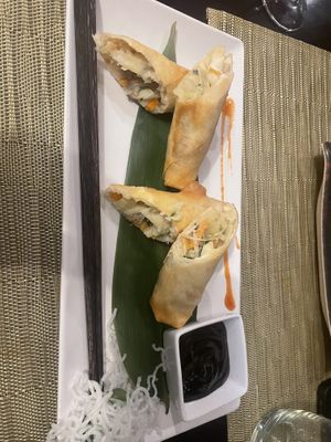 Spring rolls   at Fusion in Gran Canaria