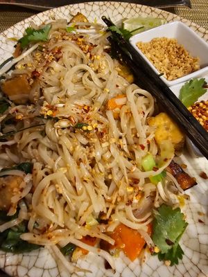 Pad Thai at Fusion in Gran Canaria