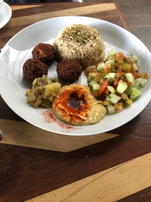 Menú Árabe / Arabian menu at Herbívoro -  Av. Suba in Bogota