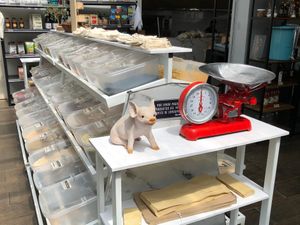 Sección a granel / In bulk section at Herbívoro -  Av. Suba in Bogota