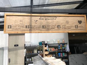 Instrucciones compra a granel / In bulk shop instructions at Herbívoro -  Av. Suba in Bogota