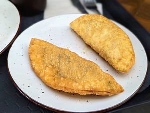 Empanadas at Herbívoro -  Av. Suba in Bogota