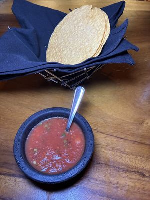 Chips and Salsaa  at Tulum Mexican Cuisine in Daphne