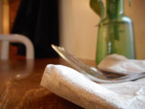 fork at Live Organic Food in Toronto