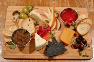 Cheeze Board at Live Organic Food in Toronto