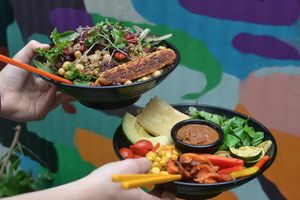 Uber Protein and Three Sisters Bowls at Live Organic Food in Toronto