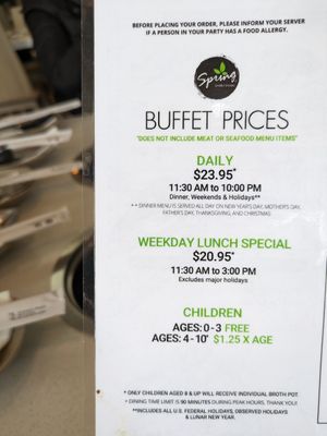  at Spring Shabu-Shabu in New York