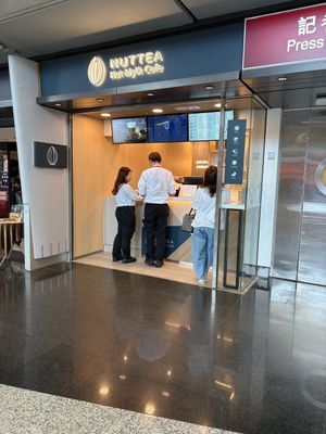 Shop front  at HKG - NUTTEA - T1 - 堅果奶茶 in Outlying Islands