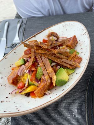 Ceviche at Villa Vegana in Mallorca