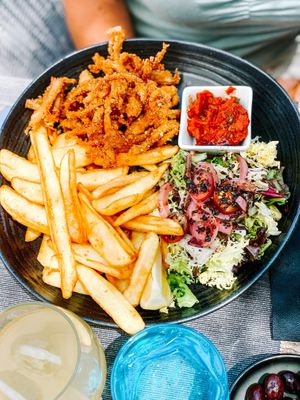 ‘Calamari’  at Villa Vegana in Mallorca