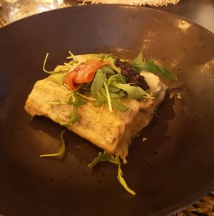 The canneloni at Villa Vegana in Mallorca