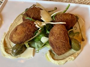 Croquettes   at Villa Vegana in Mallorca