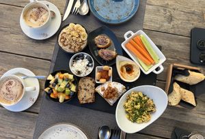 Breakfast   at Villa Vegana in Mallorca