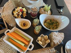 Breakfast   at Villa Vegana in Mallorca