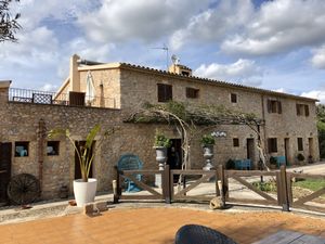 The beautiful house at Villa Vegana in Mallorca