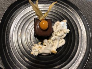 Dessert  at Villa Vegana in Mallorca