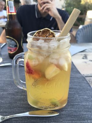 Sangria  at Villa Vegana in Mallorca