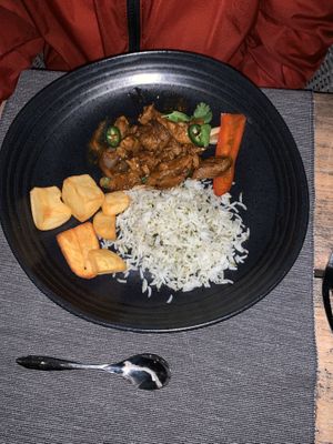 Hauptspeise at Villa Vegana in Mallorca