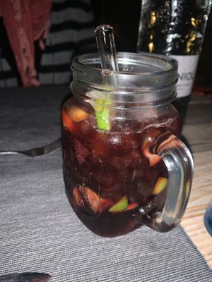 Sangria  at Villa Vegana in Mallorca