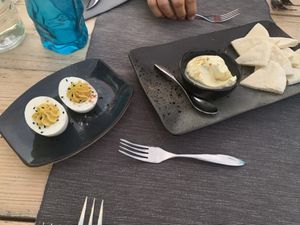 Eier? 😋 at Villa Vegana in Mallorca