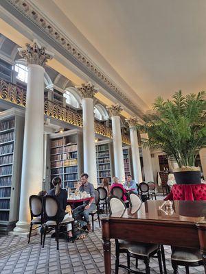 The venue at The Colonnades at the Signet Library in Edinburgh