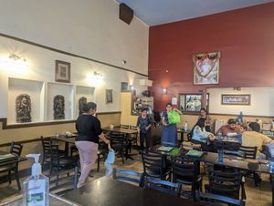 Inside at Udupi Palace in Berkeley