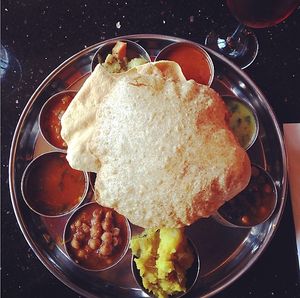 . at Udupi Palace in Berkeley