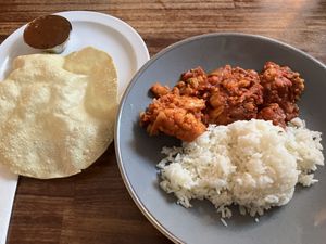 Curry  at The Greyhound Inn in Maryland