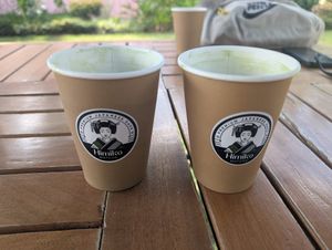 Matcha latte with oat milk at Himiko Matcha Cafe  in Nairobi