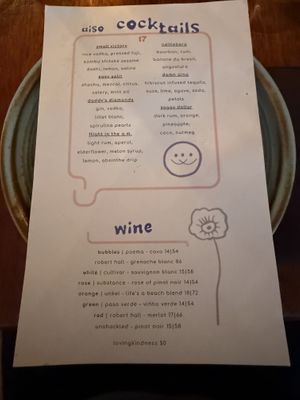 Drinks  at aíso in San Francisco