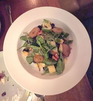 Salad at aíso in San Francisco