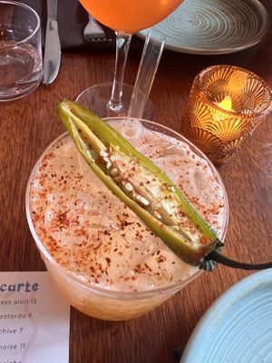 Melon mocktail   at aíso in San Francisco