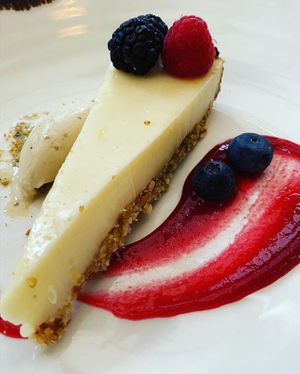 Meyer Lemon Tart  at Equinox Restaurant in Washington