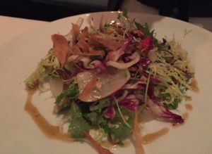 Dinner menu at Equinox Restaurant in Washington