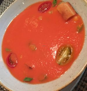 gazpacho  at Equinox Restaurant in Washington