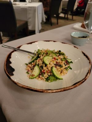 Couscous salad at Equinox Restaurant in Washington