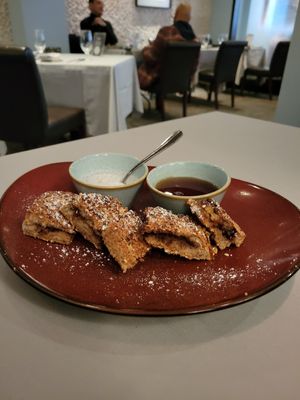French toast at Equinox Restaurant in Washington